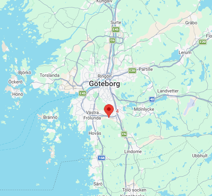map Gothenburg Office
